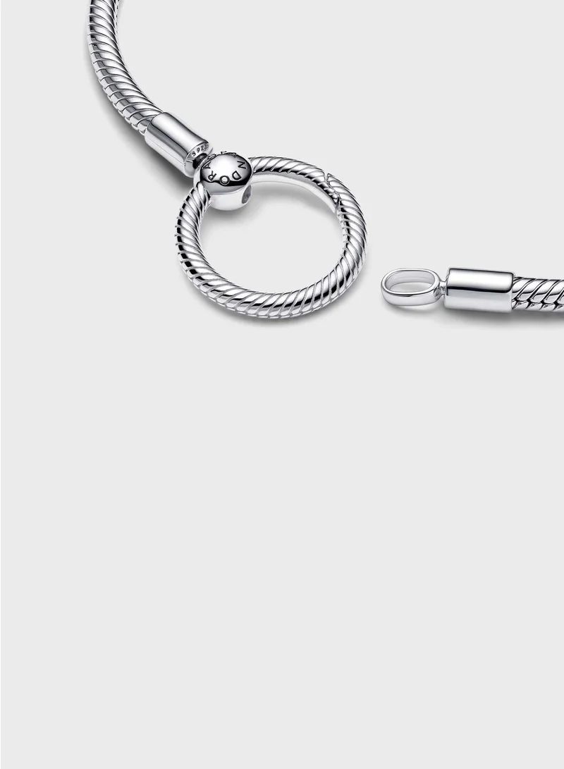 PANDORA Pandora Moments O Closure Snake Chain Bracelet