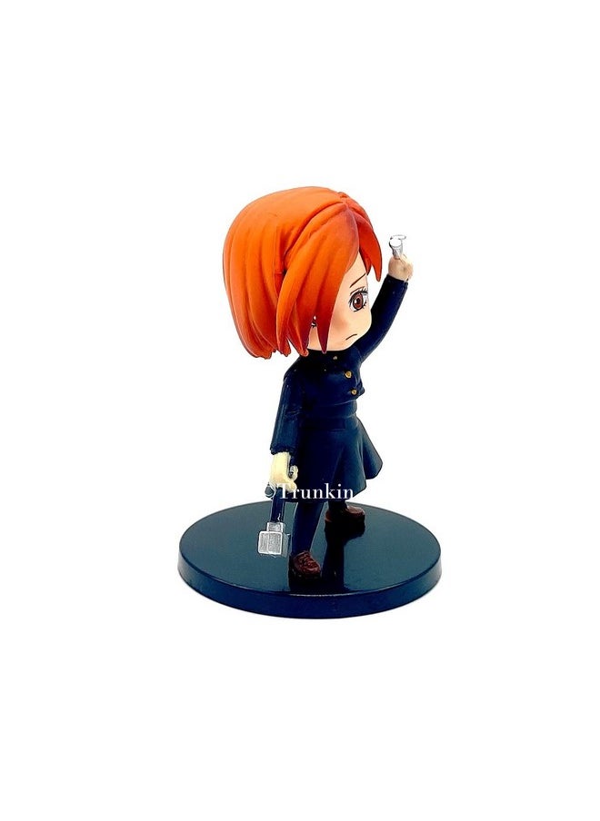 Trunkin - Trunkin | Jujutsu Kaisen Nobara Kugisaki Action Figure | PVC Figurine Toy Desktop Doll Set A - Image 1