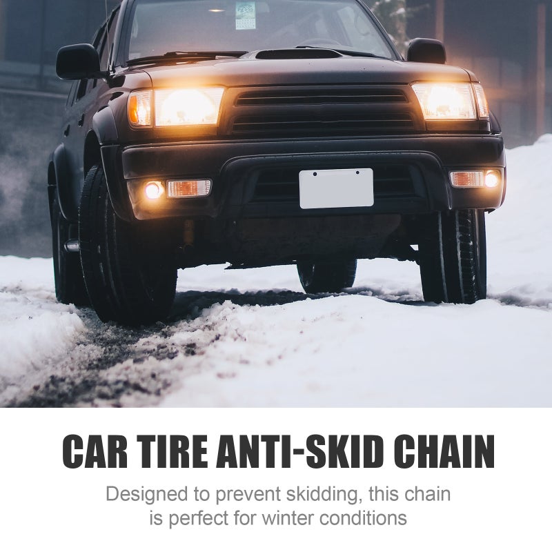 5pcs Car Snow Chains Emergency Anti- Tire Chains Winter Security Car Tire Chains - Image 4