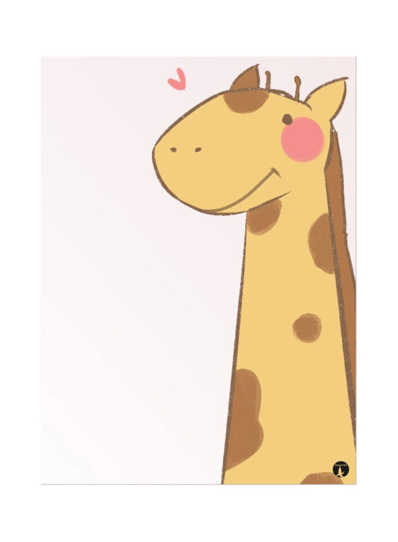 RKN A Giraffe Mouse Pad Beige/Brown