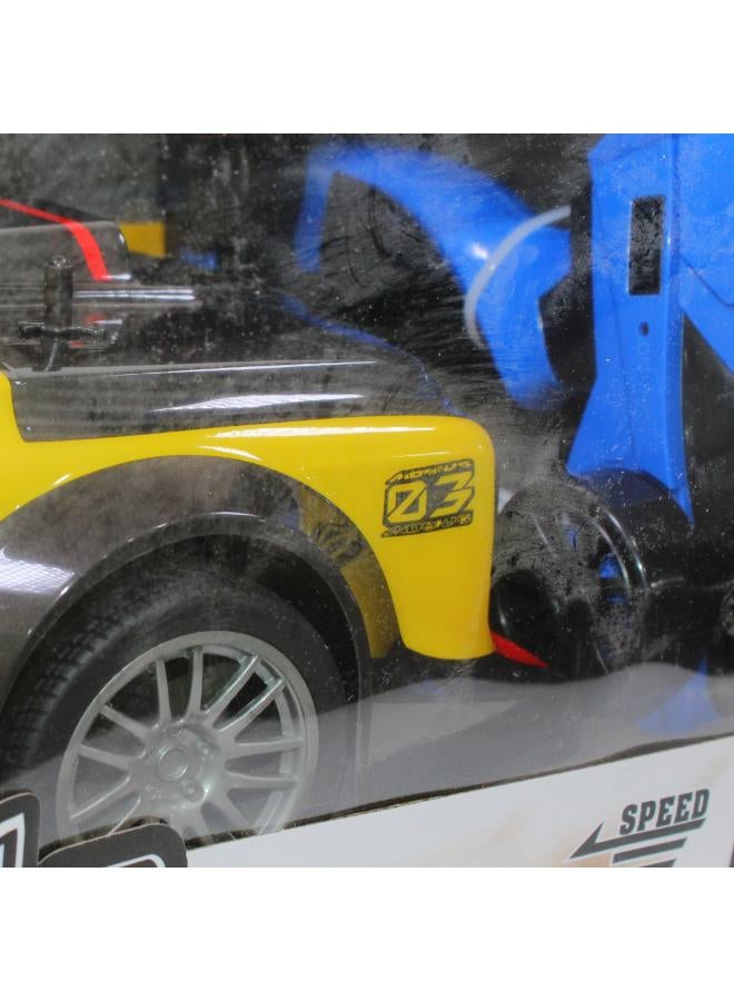 OKO Drift Car – High Speed 4WD All Terrain Remote Control Car (Yellow) - Image 3