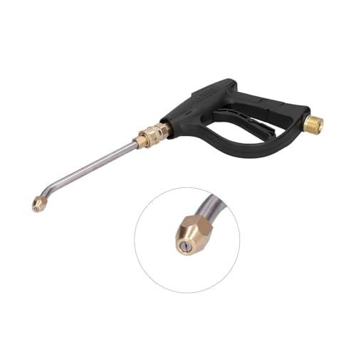 Fieldstar Premium Pressure Water Spray Universal Gun Nozzle (Suitable for STARQ, VANTRO, AIMEX, GAOCHENG, AGARO, Shakti) with long bend Nozzle (Black) - Image 4
