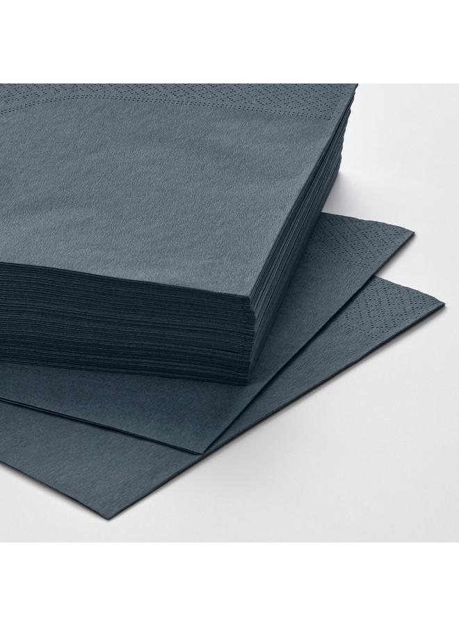 Zaboon Paper Napkin, Dark Grey, 40X40 Cm - Image 2