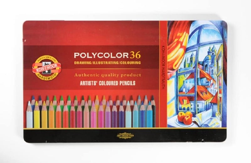 KOH-I-NOOR set of artists´ coloured pencils 3825 36
