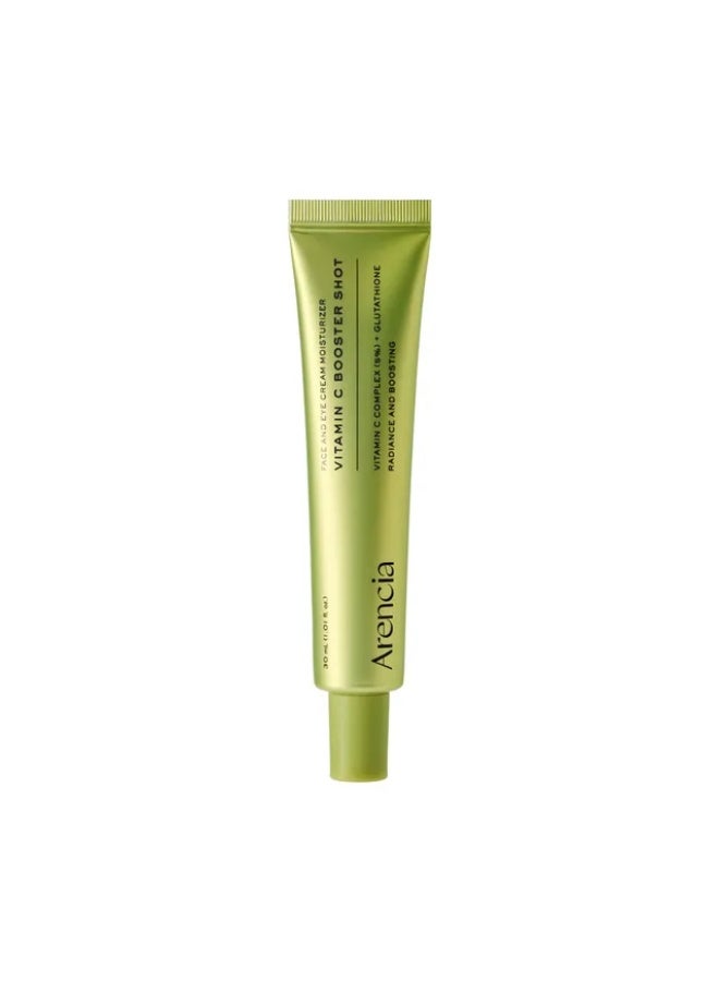 arencia Face And Eye Cream Moisturizer Vitamin C Booster Shot 30 ml - Image 1