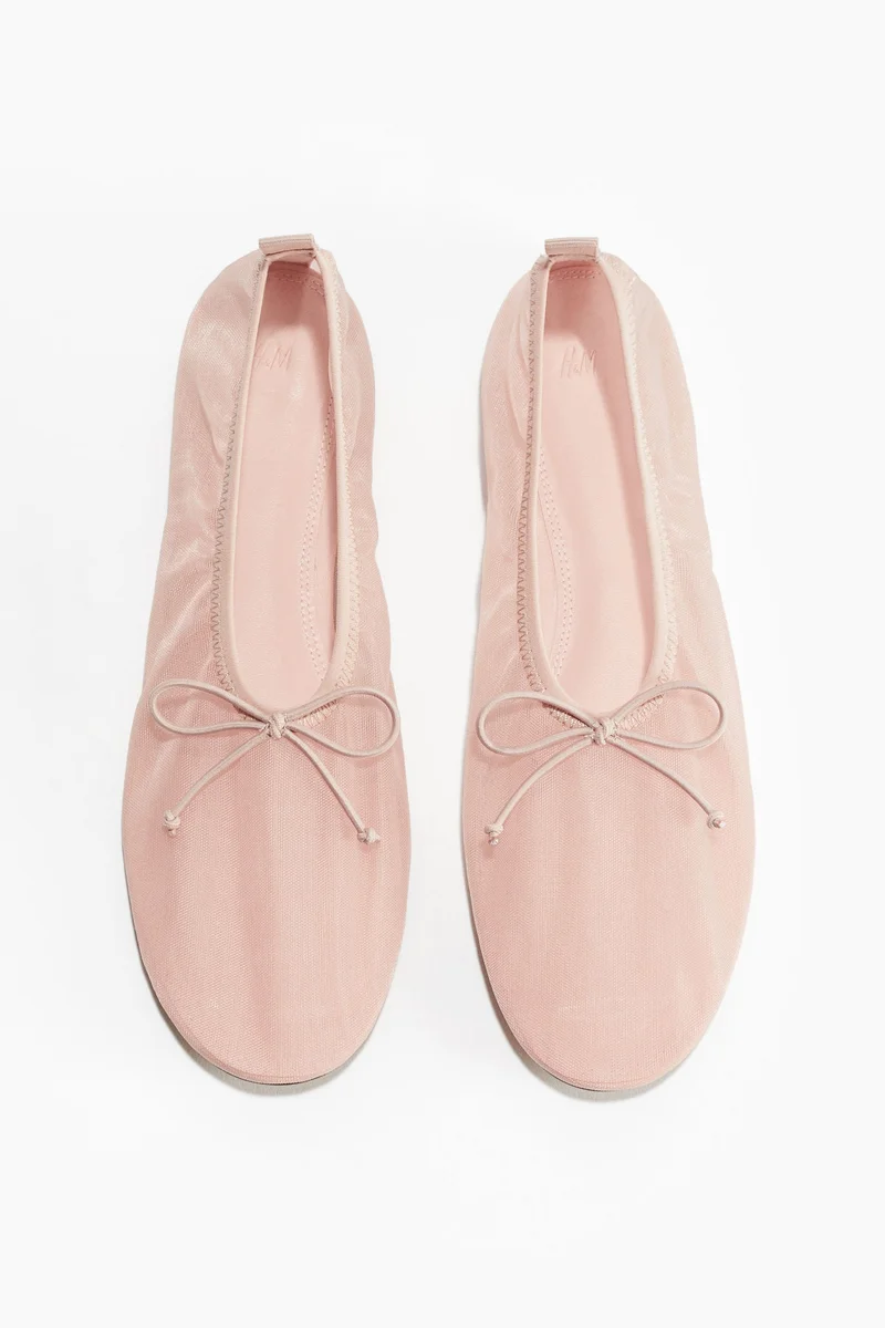 H&M Mesh ballet pumps