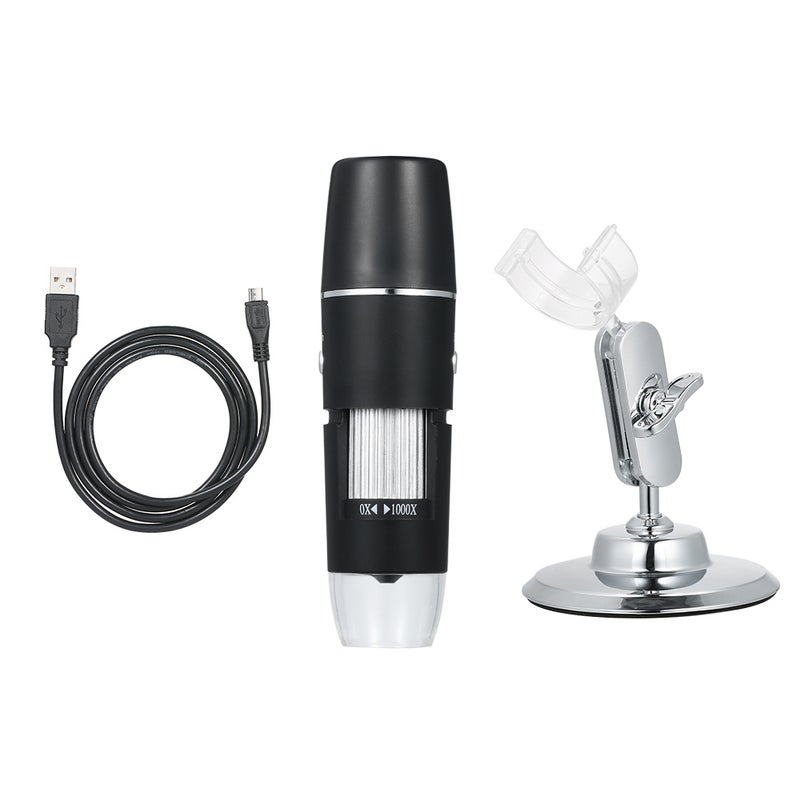 USB Digital Microscope With Stand Magnifier - Image 2