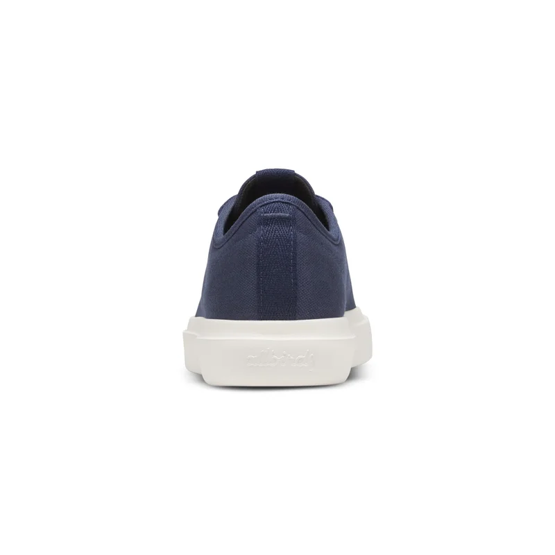 اول بيردز Men's Canvas Piper - Deep Navy (Natural White Sole)