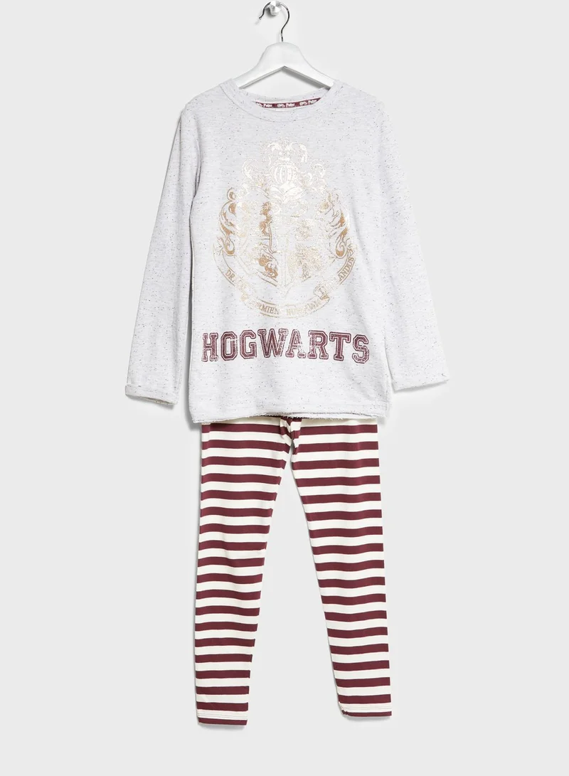F&F Tween Hogwarts Pyjama Set