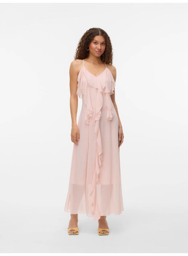 VERO MODA Ruffled Chiffon Dress  - Image 1