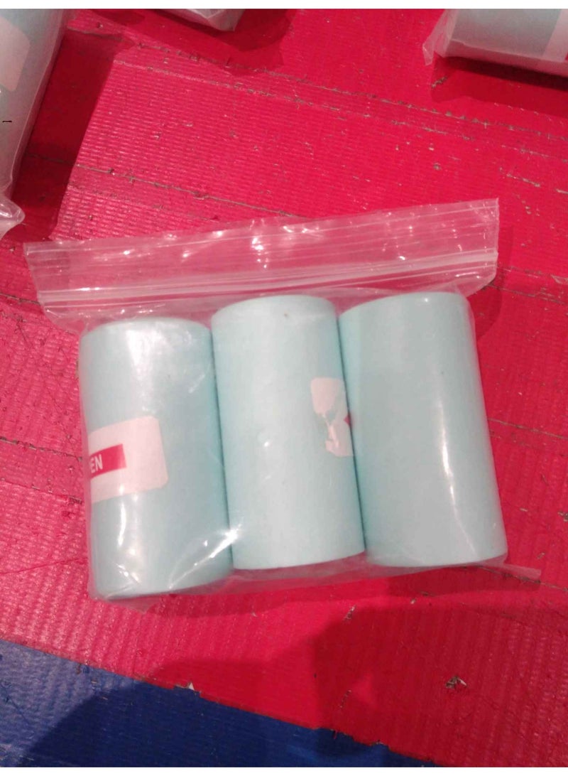 3-Rolls of 57x30mm Self-Adhesive Thermal Paper