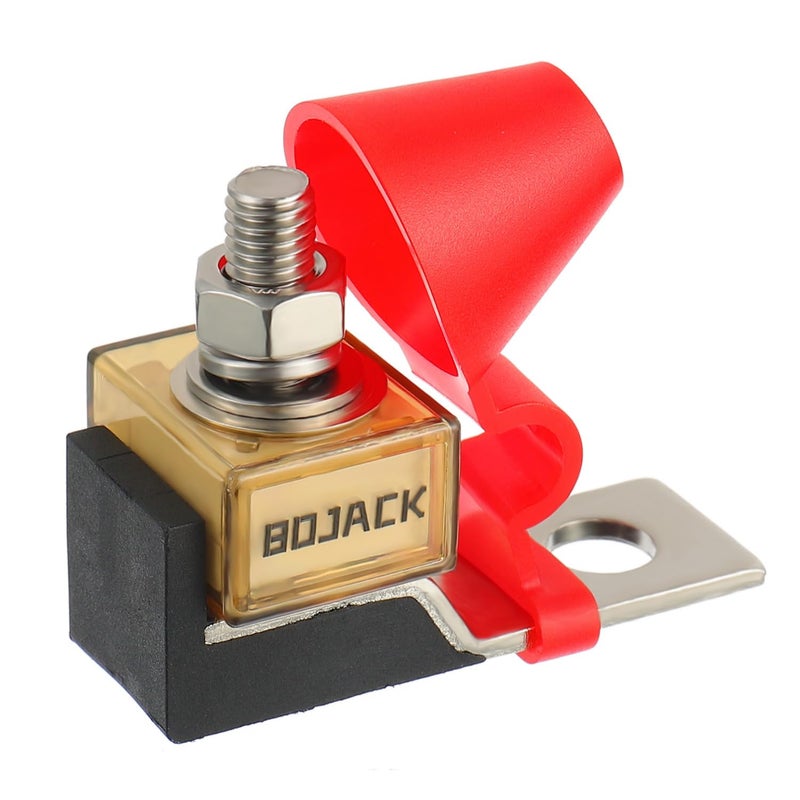 BOJACK MRBF Terminal Fuse Block 125 AMP Marine Rated Battery Fuse 58V DC Max IP66 Waterproof Fuse Holder 125A - Image 1