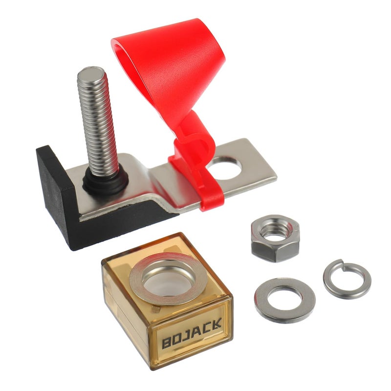 BOJACK MRBF Terminal Fuse Block 125 AMP Marine Rated Battery Fuse 58V DC Max IP66 Waterproof Fuse Holder 125A - Image 3