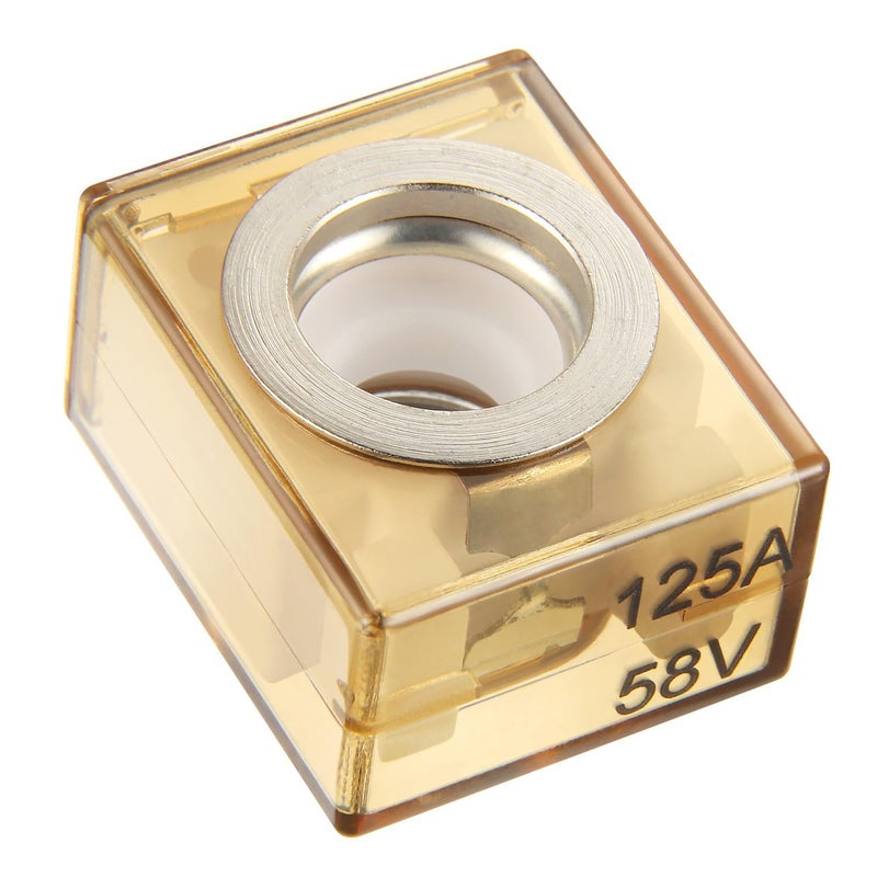 BOJACK MRBF Terminal Fuse Block 125 AMP Marine Rated Battery Fuse 58V DC Max IP66 Waterproof Fuse Holder 125A - Image 2