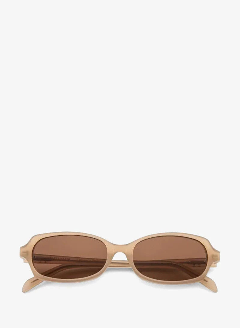 Karen Wazen  Deema Rectangle Sunglasses for Women | Best Price UAE