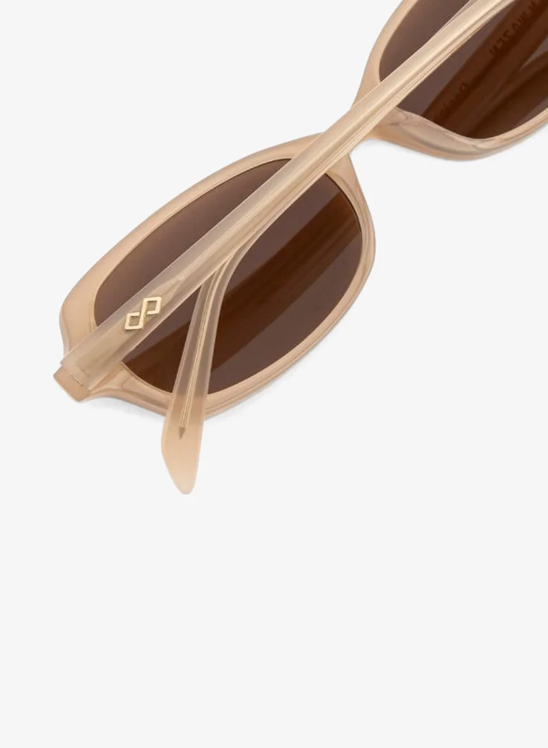 Karen Wazen  Deema Rectangle Sunglasses for Women | Best Price UAE