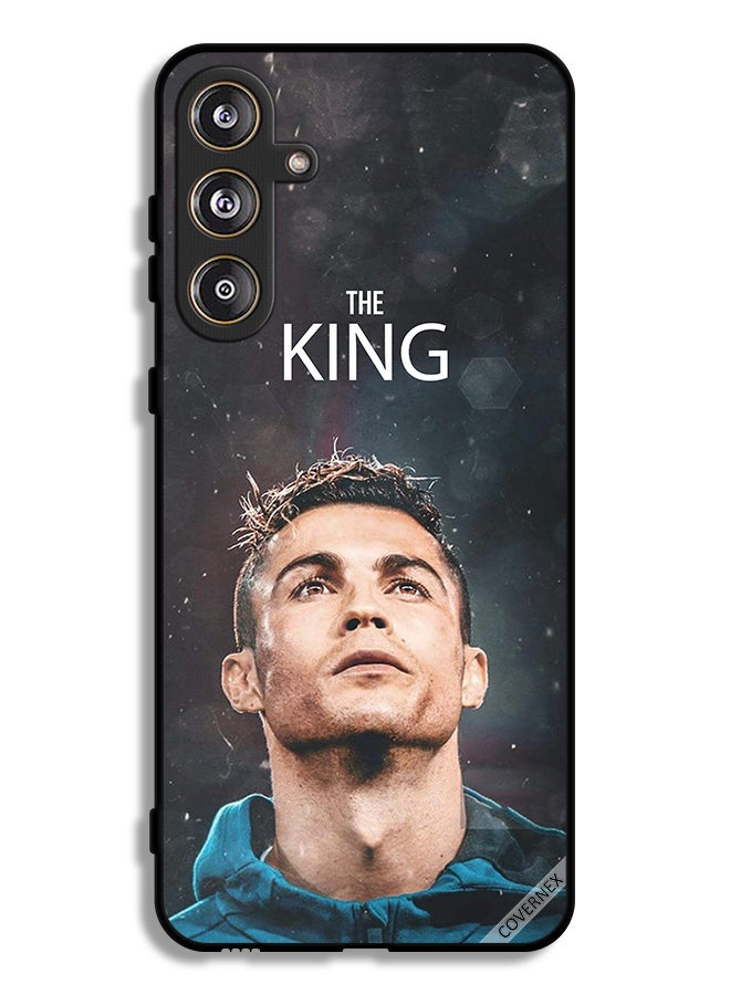 Covernex Samsung Galaxy M55 5G Protective Case Cover Ronaldo The King - Image 1