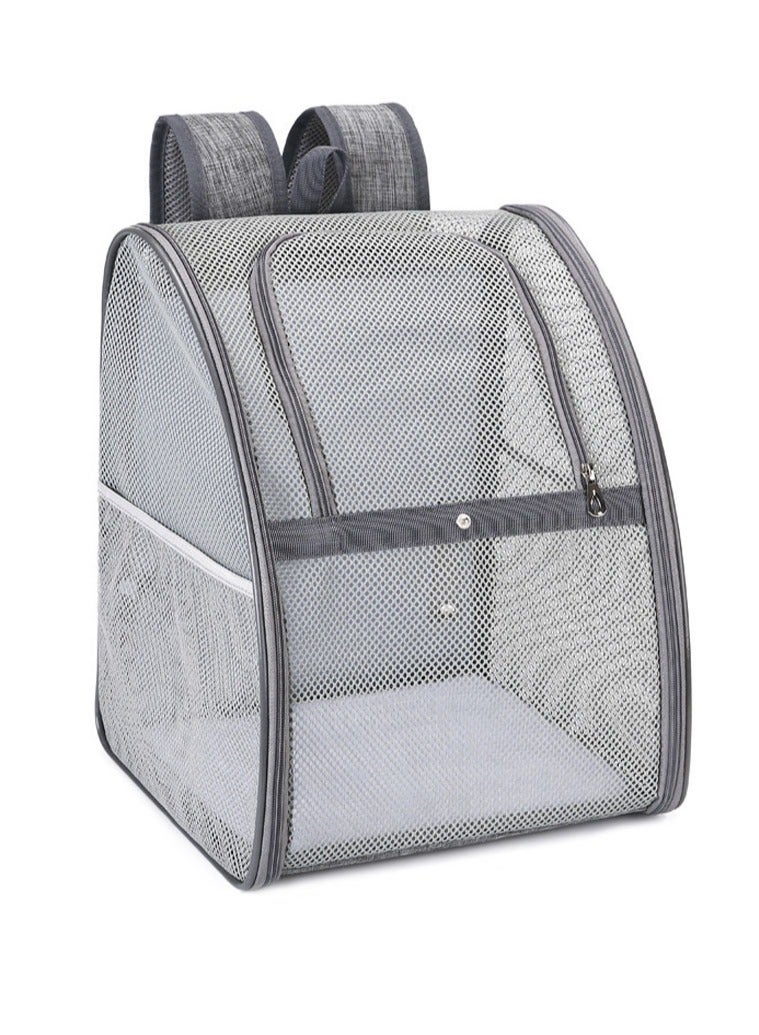 NKX Pet Backpack Carrier for Small Cats Dogs | Ventilated Design, Safety Straps, Buckle Support - Image 1