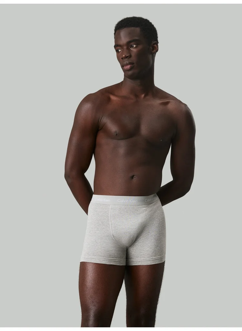 CALVIN KLEIN 3 Pack Trunks - Cotton Stretch