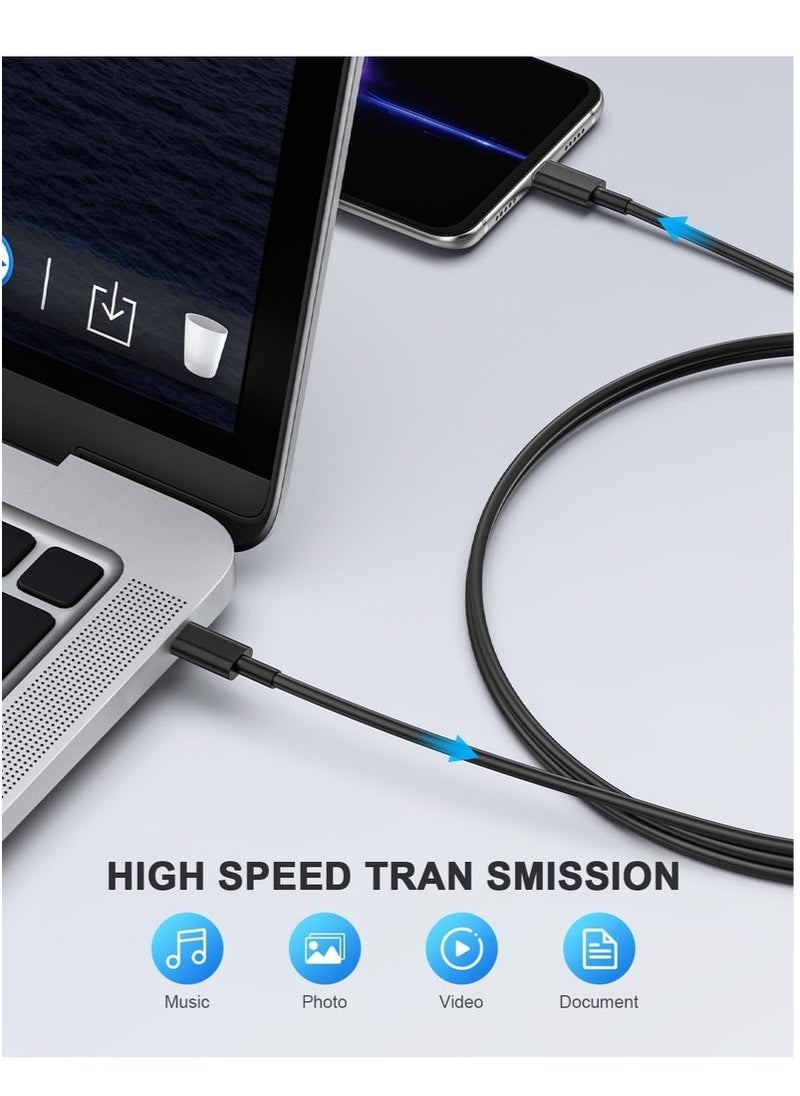 شاحن سريع للغاية بقوة 45 وات مع مقبس نوع C وكابل USB C (1.5 متر مرفق به) - محول حائط للشحن السريع بطول 1.5 متر، متوافق مع أجهزة S24 Ultra/S24 Plus/S23 FE/S24/S22/S21 S20، A54 A25 A15 A05S A53 A34 A23 5G، Z Fold 4 5/Z Filp، Tab S7 S8، وأجهزة أخرى، أسود