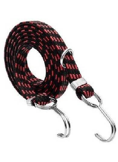 Dinojames Superior High Strength Stretchable Elastic RopeBungee Cord for Hanging Clothes Tying Behind Bikes 6ft Assorted Pack of 4