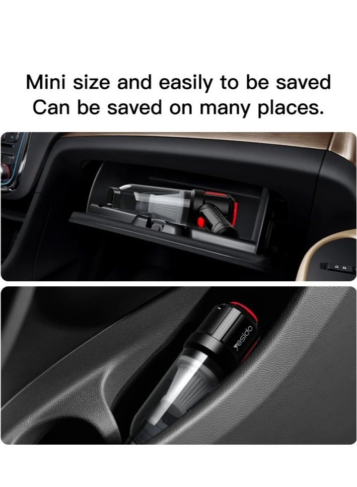 Yesido مكنسة ييسيدو الصغيرة عالية القوة 4500Pa أداة تنظيف (VCO3) - Image 4