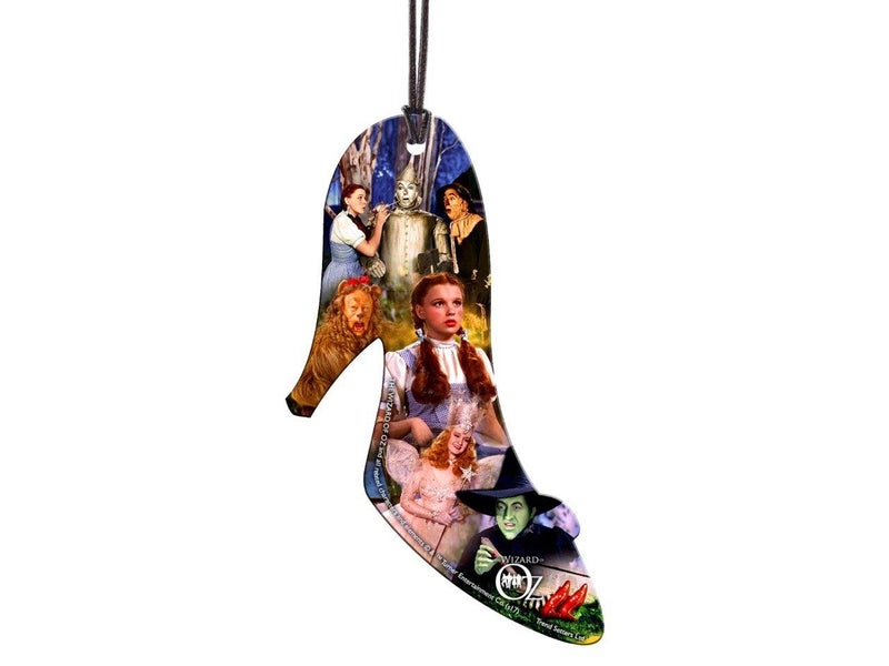 تريند سيترز Trend Setters Wizard of Oz Ruby slipper على شكل معلق ملحق طباعة أكريليك - Image 1