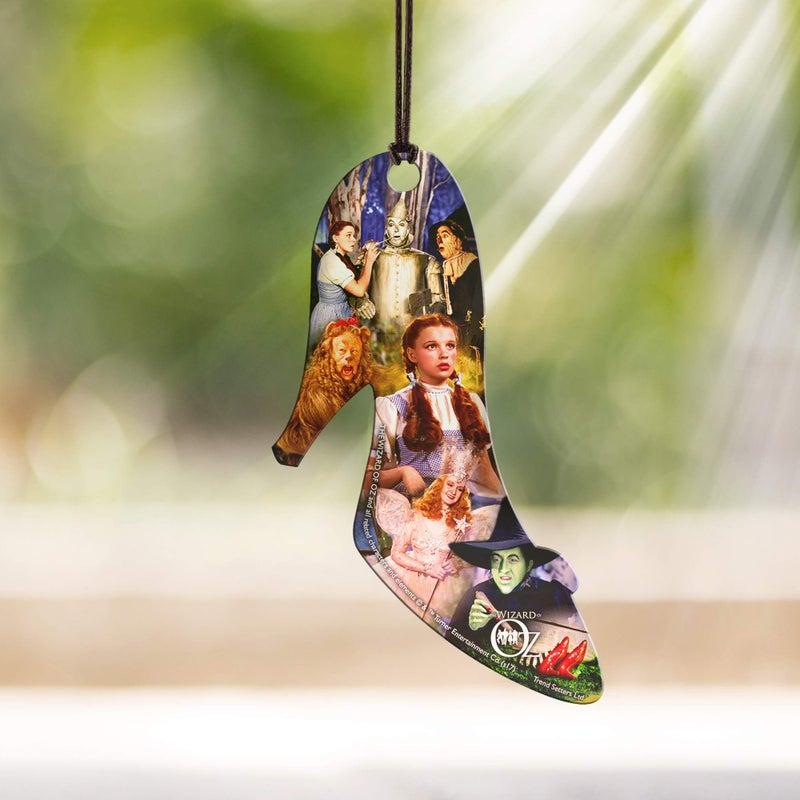 تريند سيترز Trend Setters Wizard of Oz Ruby slipper على شكل معلق ملحق طباعة أكريليك - Image 4