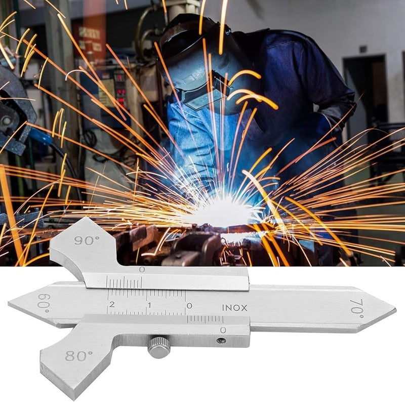 Stainless Steel Welding Inspection Tool 0 20mm Measuring Range Clear Scale - Image 5