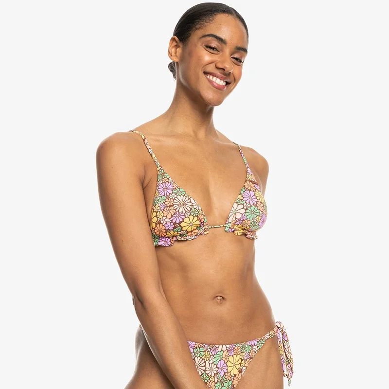 روكسي All About Sol Halter Neck Bikini Top - Women