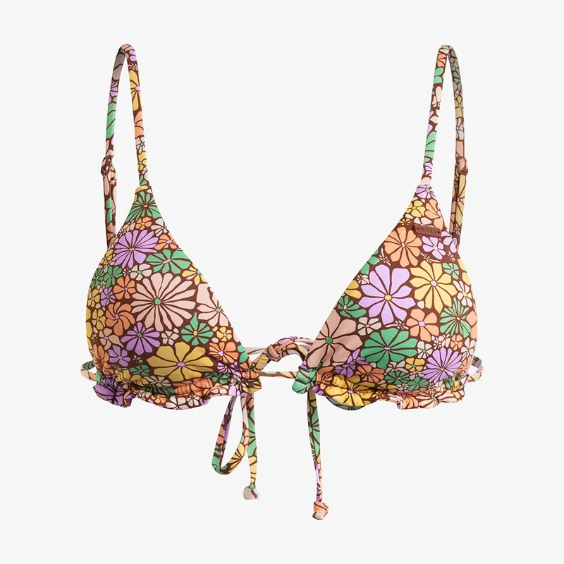 روكسي All About Sol Halter Neck Bikini Top - Women