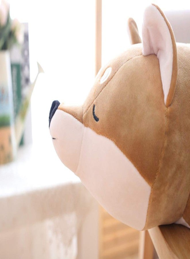 Auspicious beginning 30'' Shiba Inu Plush Stuffed Animal, Giant Stuffed Animals for Anxiety, Big Shiba Inu Corgi Plush, Dog Plush Pillow Hugging Pillow Sleeping Dog Cushion Soft Plush Toy Big Stuffed Animals Kawaii Decor - Image 3