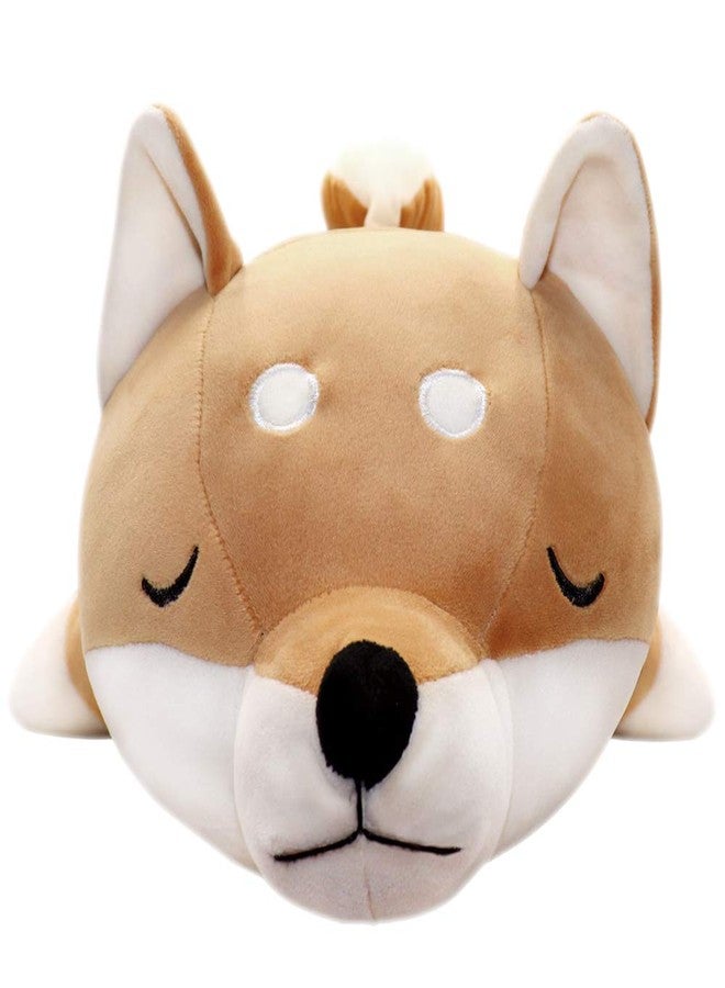 Auspicious beginning 30'' Shiba Inu Plush Stuffed Animal, Giant Stuffed Animals for Anxiety, Big Shiba Inu Corgi Plush, Dog Plush Pillow Hugging Pillow Sleeping Dog Cushion Soft Plush Toy Big Stuffed Animals Kawaii Decor - Image 4