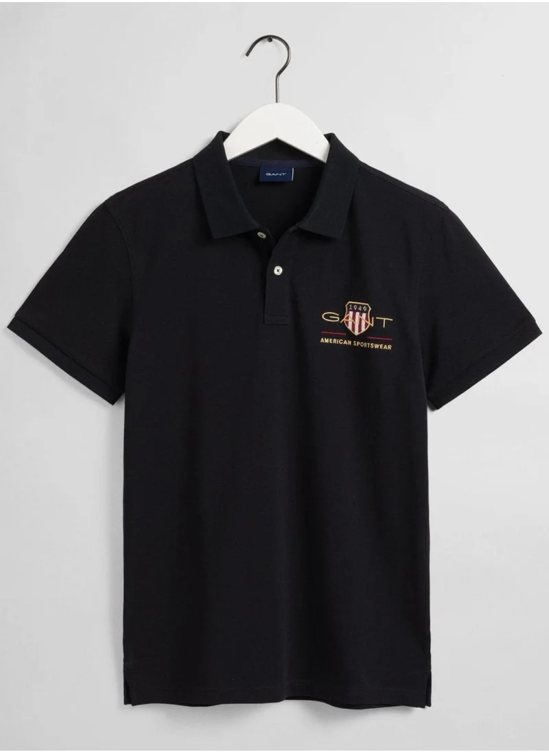 غانت Gant Archive Shield Pique Polo Shirt