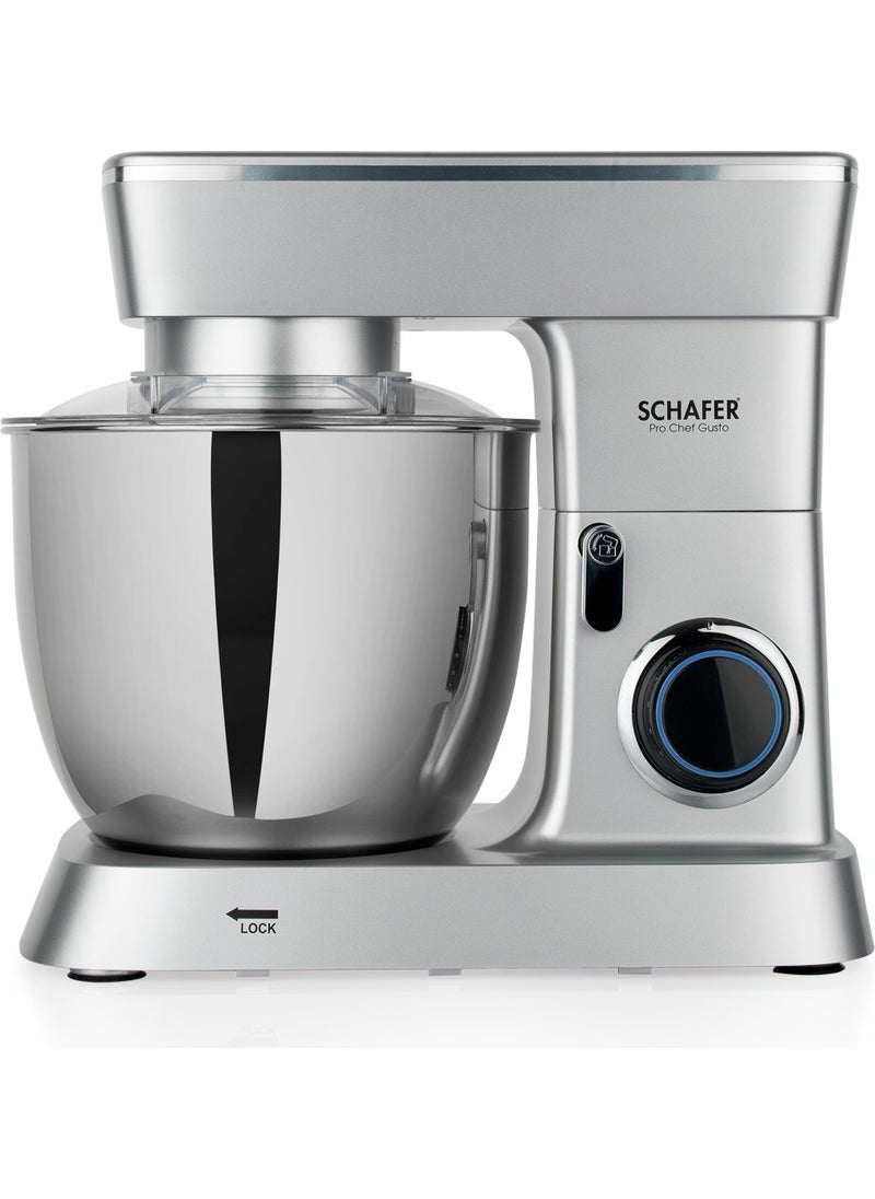 Schafer Prochef Gusto Stand Mixer-Silver  - Image 2
