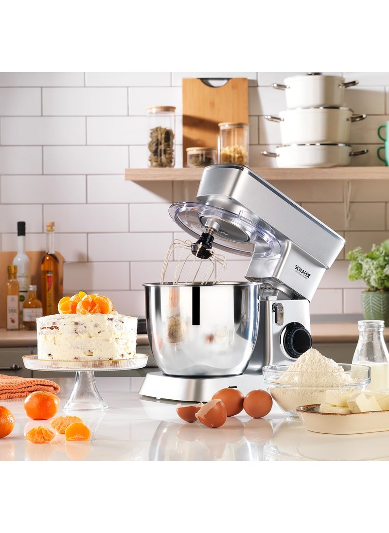Schafer Prochef Gusto Stand Mixer-Silver  - Image 1