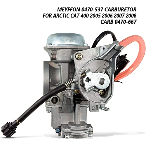 HX Carburetor Carb for Arctic Cat ATV 400 2005 2006 2007 Replacement OE 0470-537 0470-667 - Image 2