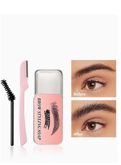 IMAGIC Eyebrow styling soap and eyebrow razor 3 in 1  - Image 1