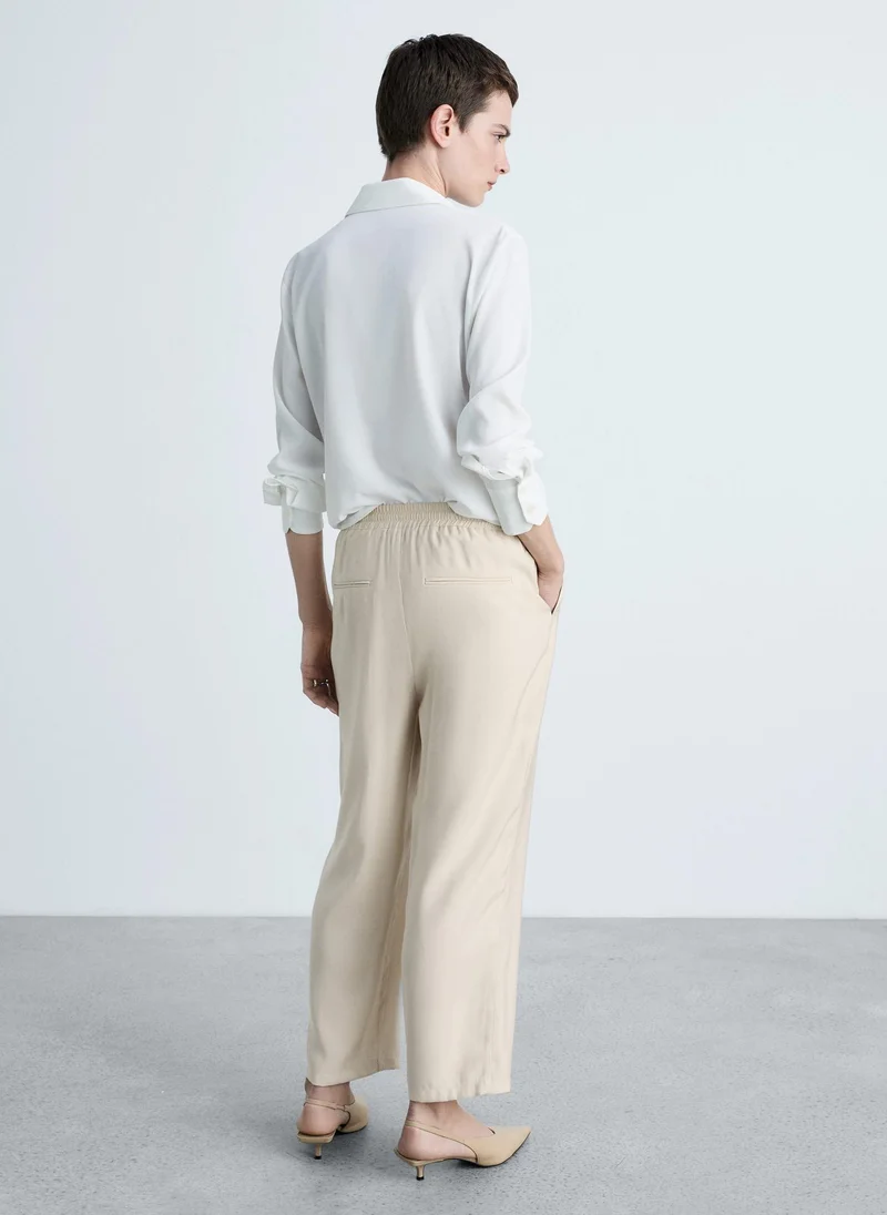 مانجو Straight Suit Trousers