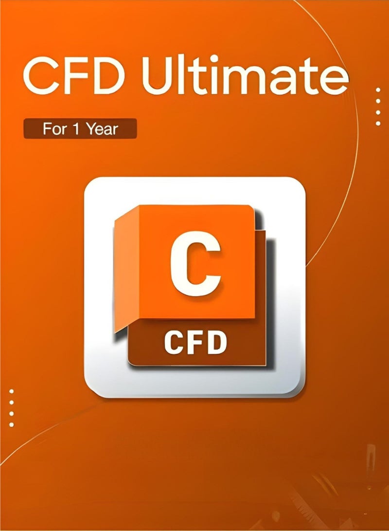 Autodesk أوتوديسك CFD ألتيميت - اشتراك لمدة سنة واحدة | توصيل في نفس اليوم