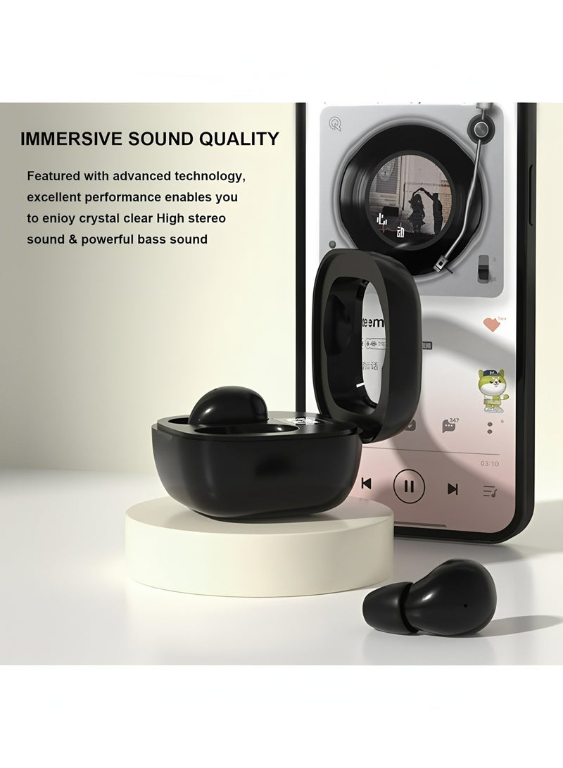 أبلينم سماعات أذن صغيرة لاسلكية صغيرة جدًا، سماعات أذن لاسلكية للنوم - Image 2