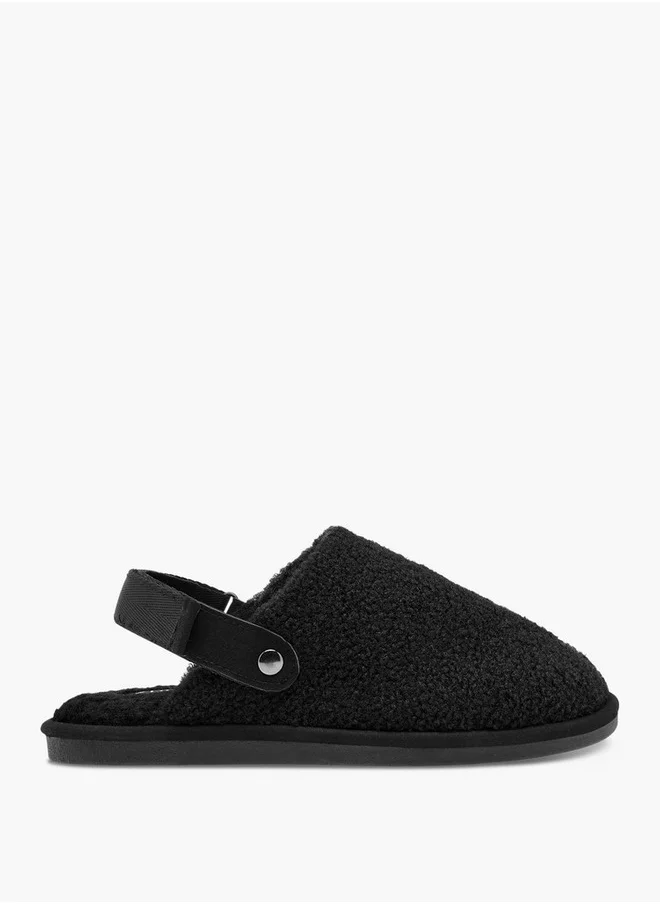 Le Confort Women's Bedroom Slippers with Hook and Loop Closure