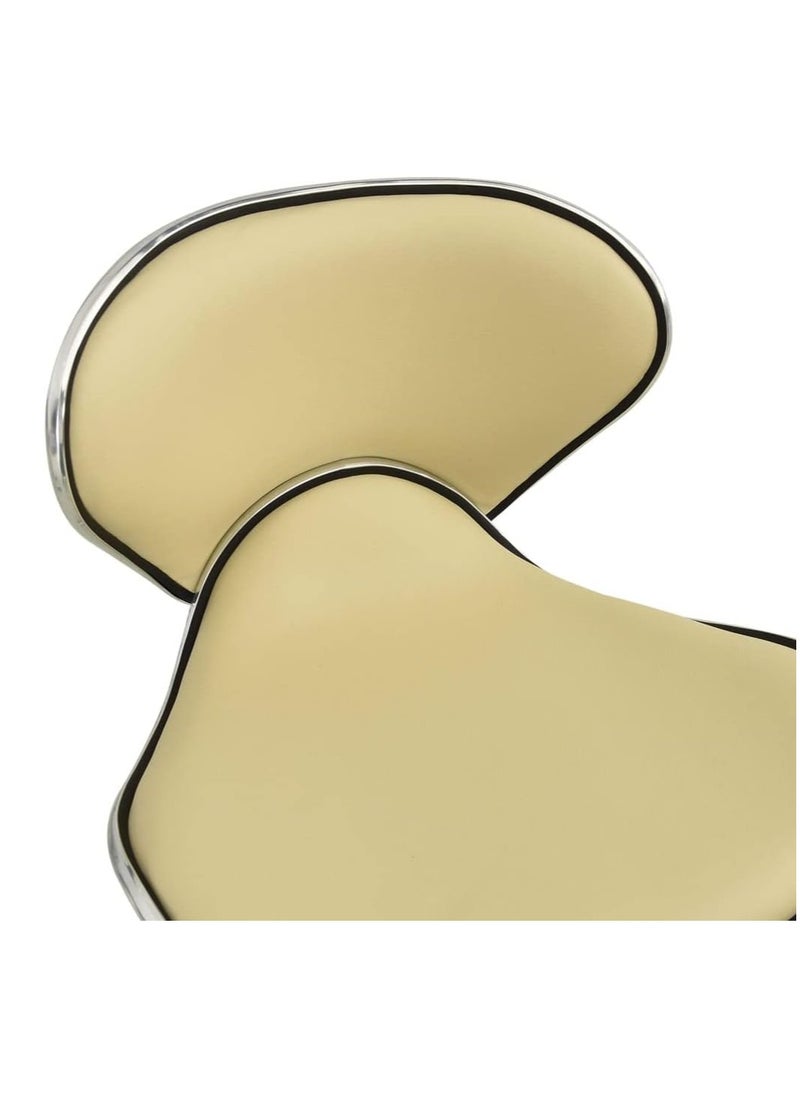 DubaiGallery - Kitchen Counter Bar Stool Velvet Counter Height Stools Upholstery Barstools for Kitchen Island, Bar Chairs Dining Chairs with Back - Image 1