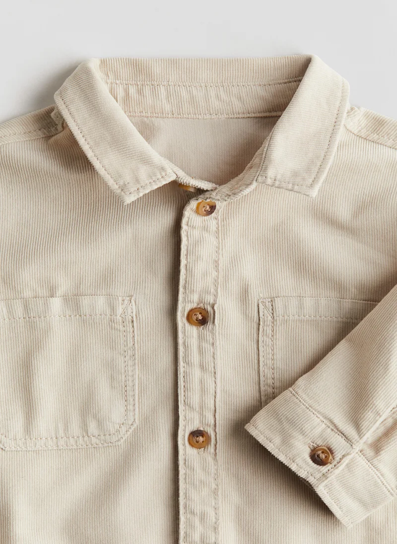 H&M Cotton Corduroy Shirt