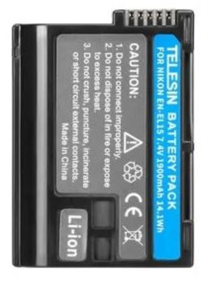 TELESIN TLS-NKR-BTR-ENEL-15 Battery For Nikon - Image 1