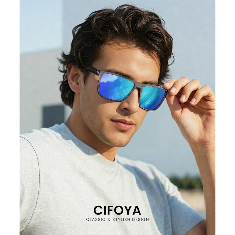 CIFOYA Sunglasses-Men Polarized Mens Sunglasses: Classic Women Sun Glasses UV Protection for Fishing Driving Golf 5PACK - Image 2
