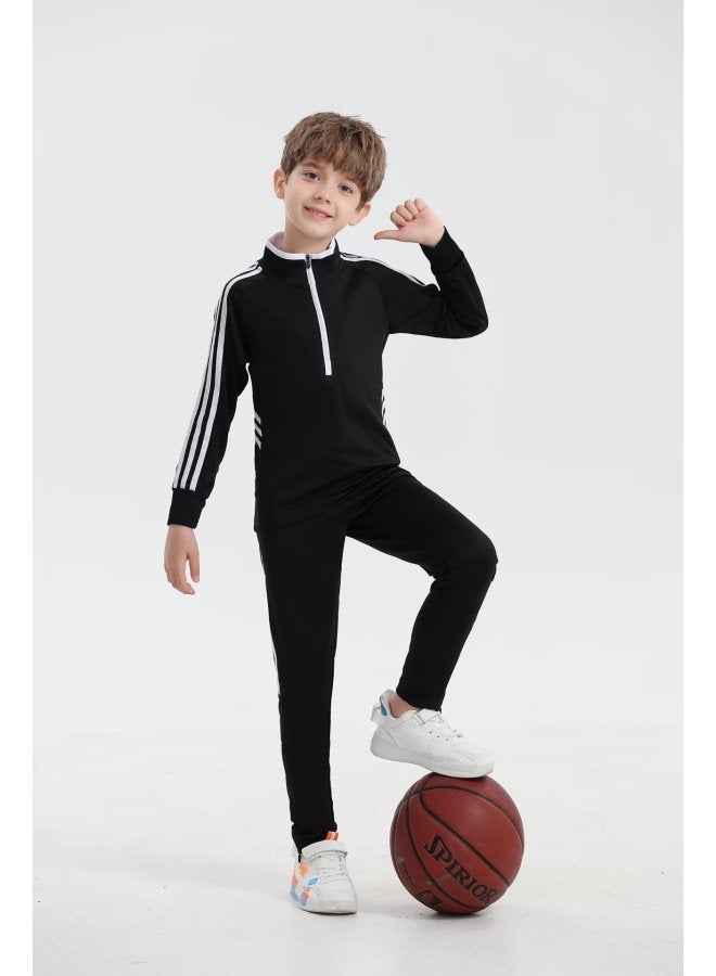 Children's Football Training Uniforms, Long Pants, Long-sleeved Suits, Student Compeion Uniforms, Jerseys, Event Uniforms, Running And Cycling Uniforms