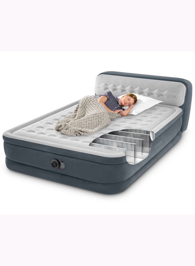INTEX Queen Dura-Beam Series Headboard Airbed, 64448 - Image 1