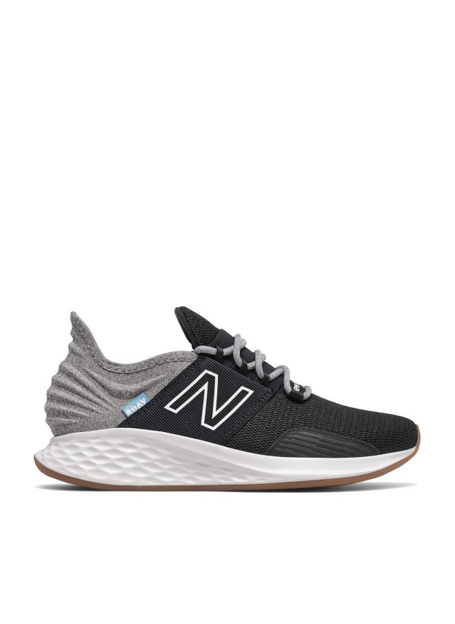 New Balance أحذية الجري النسائية من نيو بالانس فريش فوم روف - أسود ألومنيوم فاتح - Image 1