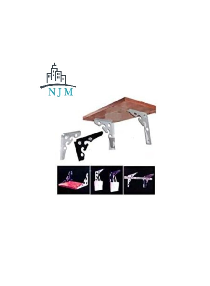 NJM Multi Use Shelf Bracket 10 inch as Per Photos, 2 pieces - Image 2